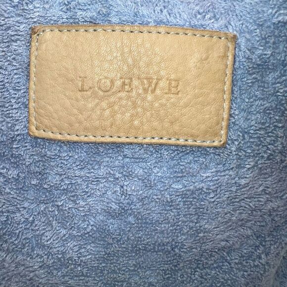 Loewe Terrycloth and Leather Nautical Beachy Backpack‎ main image 15
